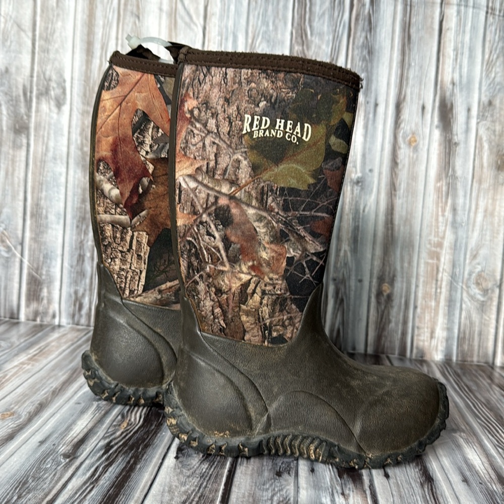 RedHead Kids Camo Boots